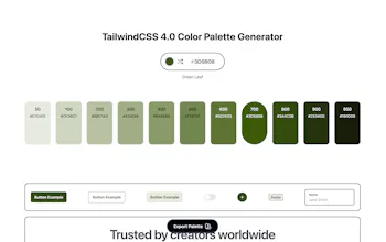 Tailwind 4.0 Palette Color Generator gallery image