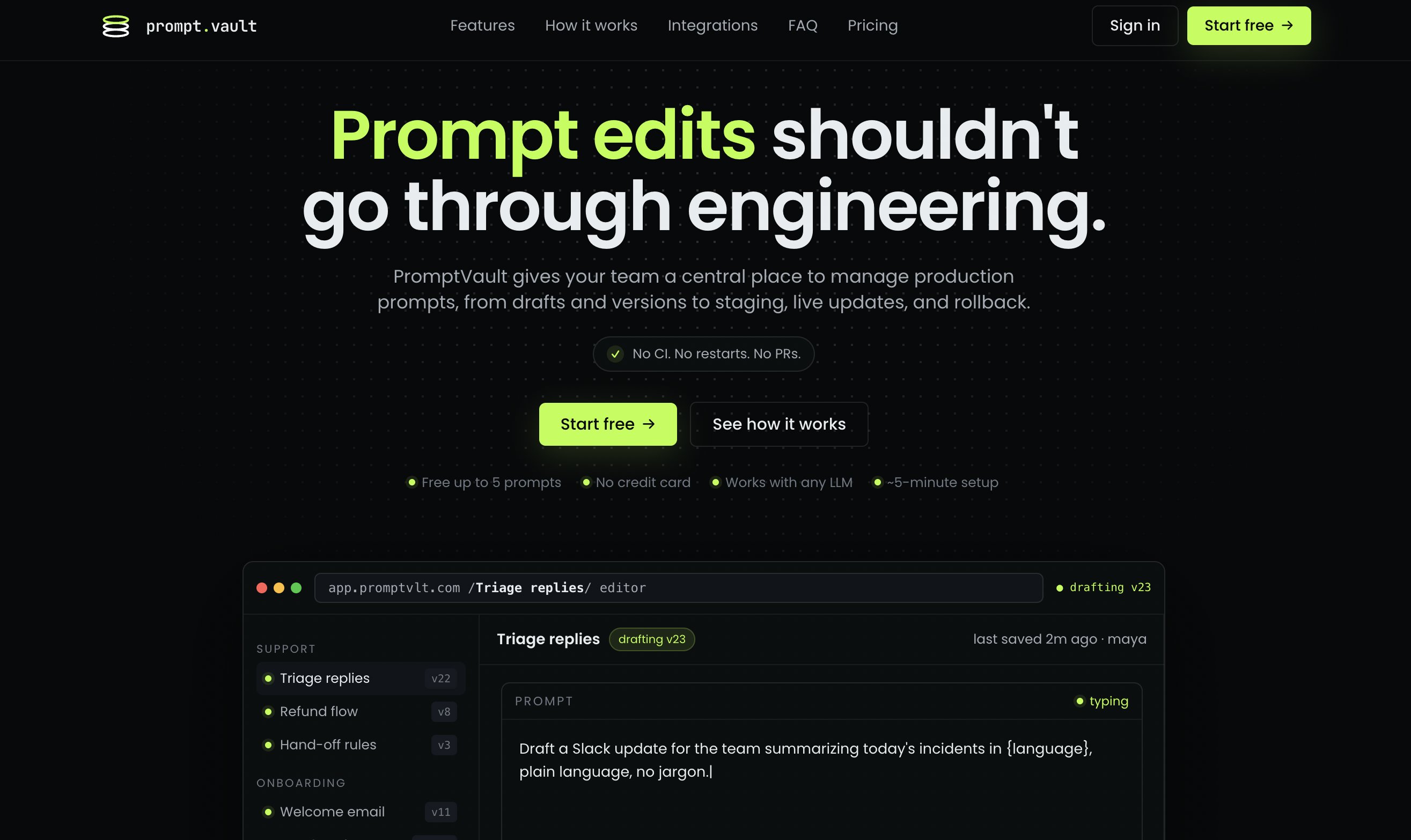 PromptVault gallery image