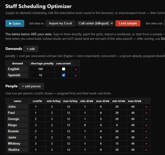 Staff Scheduler gallery image