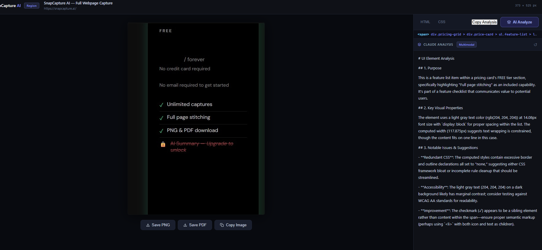 Snapcapture AI — AI Debugging Copilot gallery image