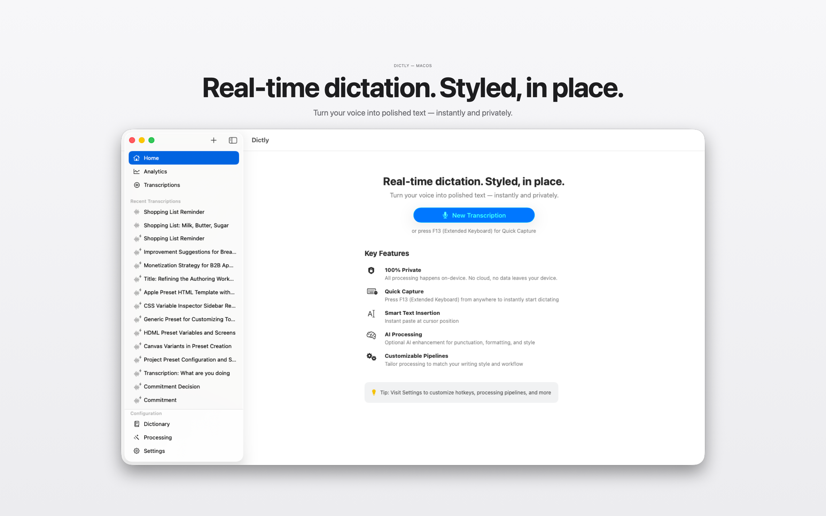 Dictly gallery image