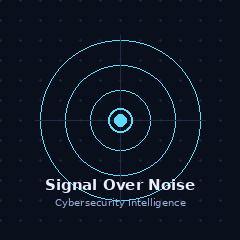 Signal Over Noise - Product Hunt launch logo and brand identity