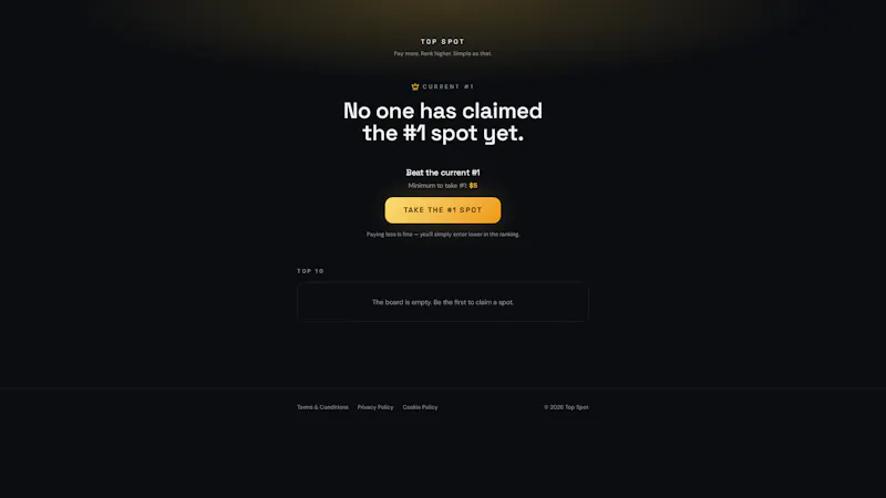 Top spot screenshot 1