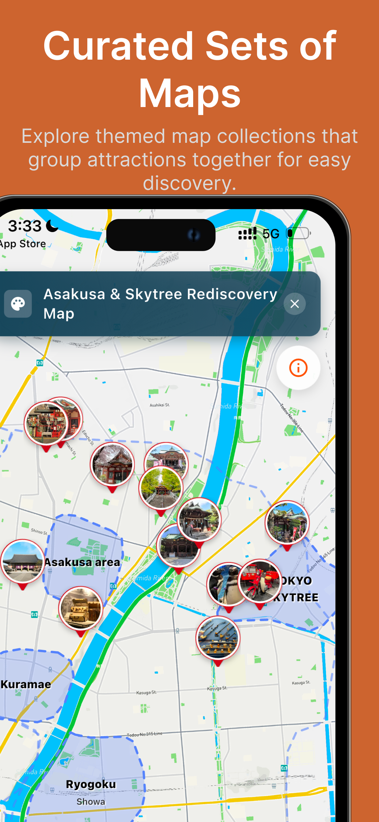 Dango:Japan Travel Guide & Map - Screenshot 3 showing product features and functionality