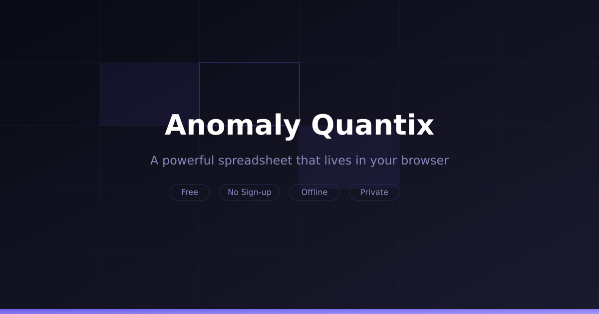 Anomaly Quantix gallery image