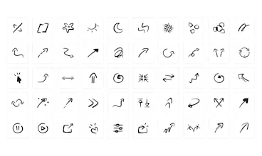Free Notion-style Scribbles gallery image