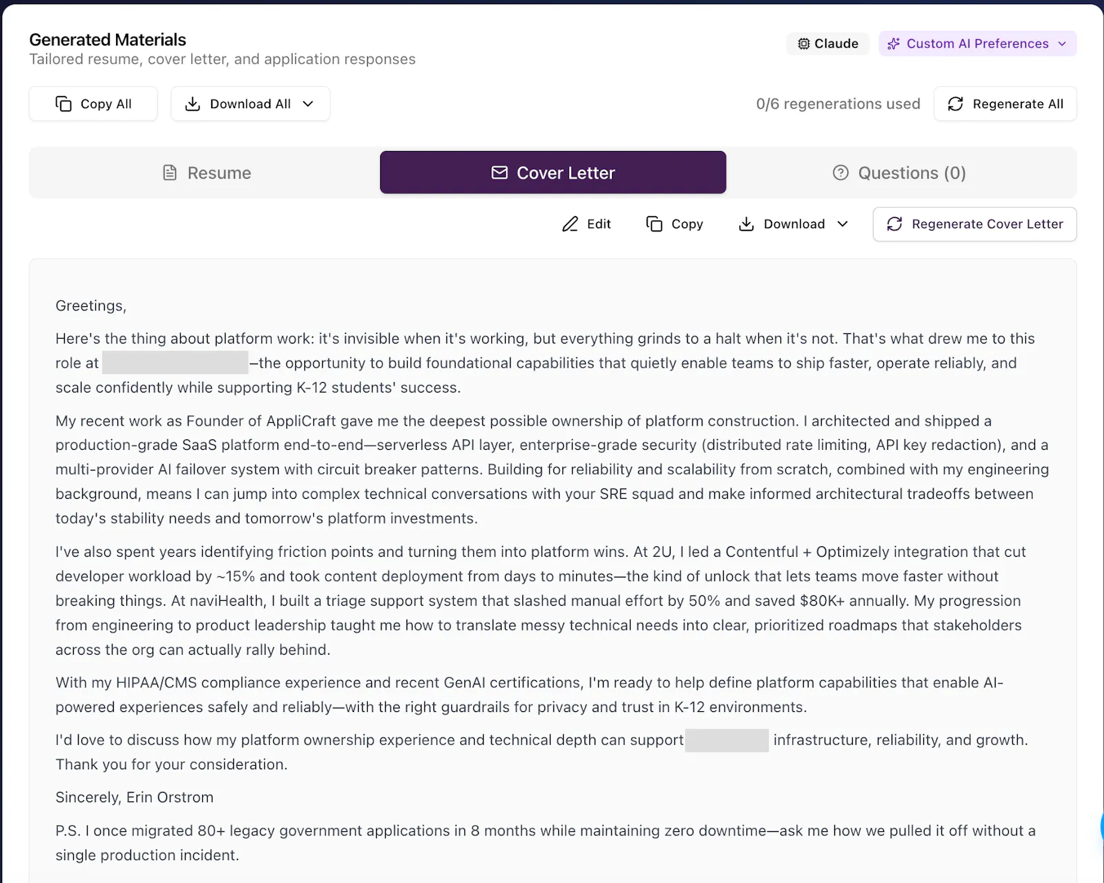 AppliCraft AI screenshot 5