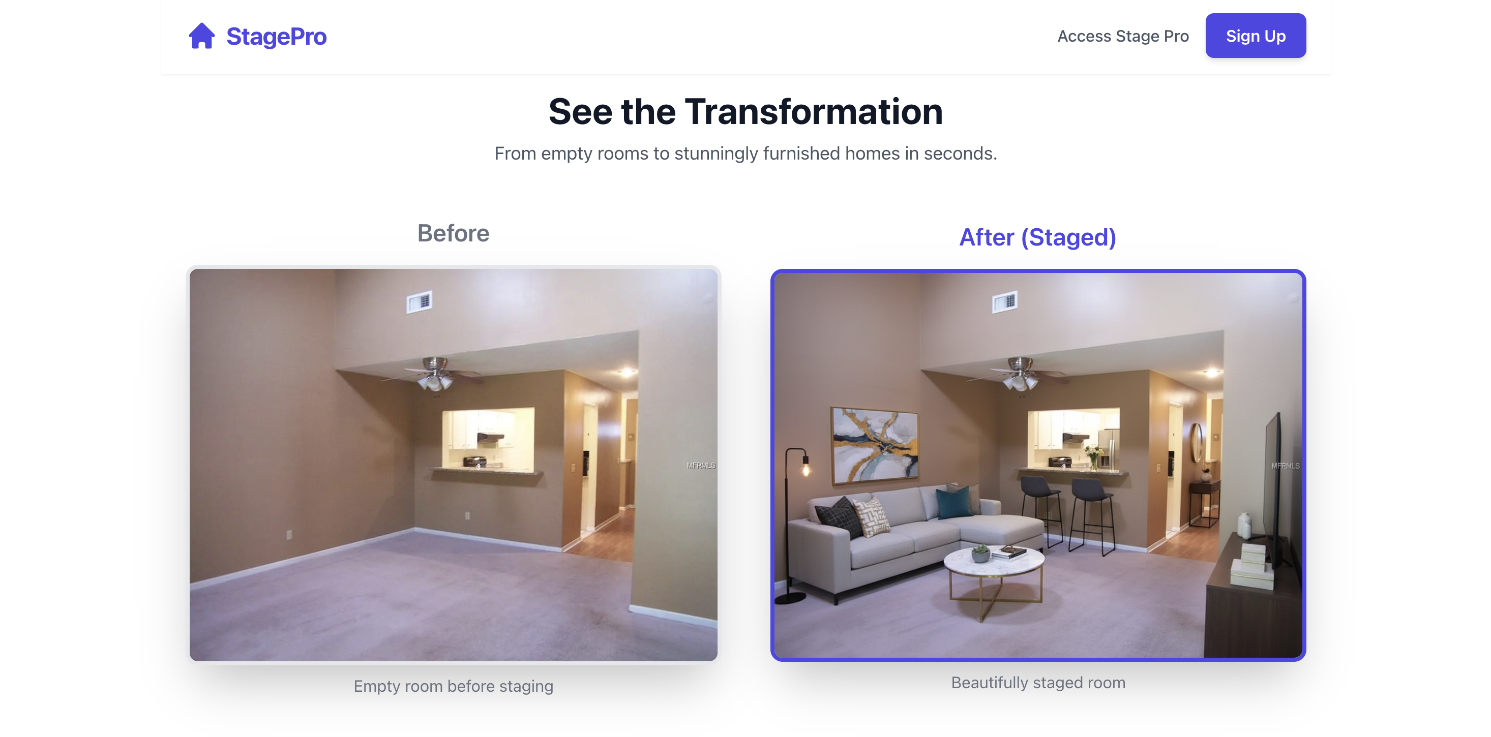 Média StagePro - Mise en scène virtuelle illimitée pour les annonces immobilières 3