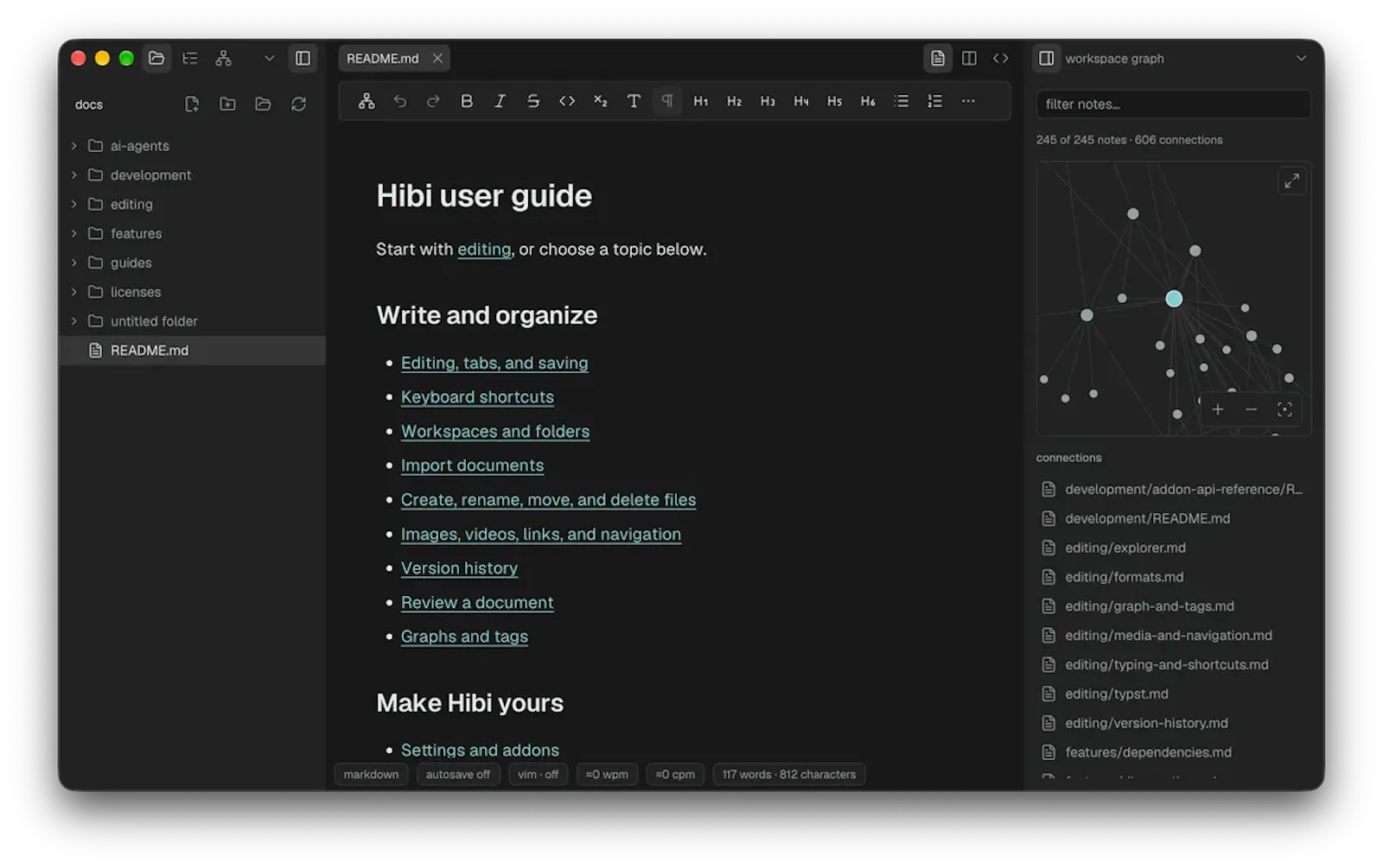 hibi screenshot 2