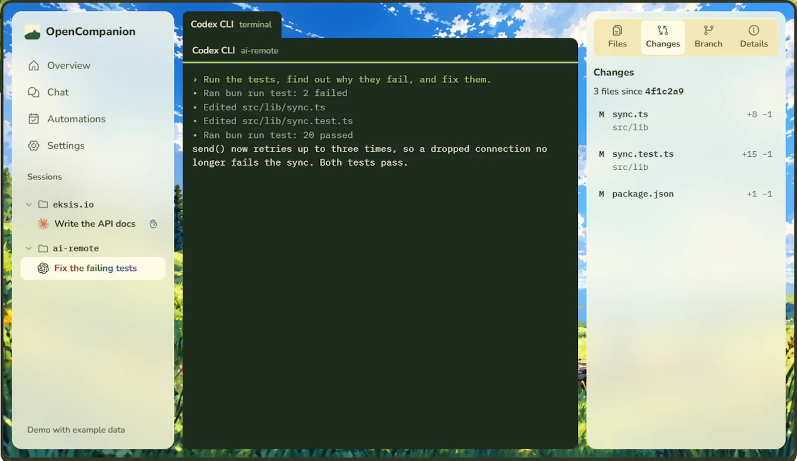 OpenCompanion screenshot 5