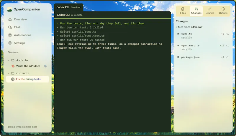OpenCompanion screenshot 5