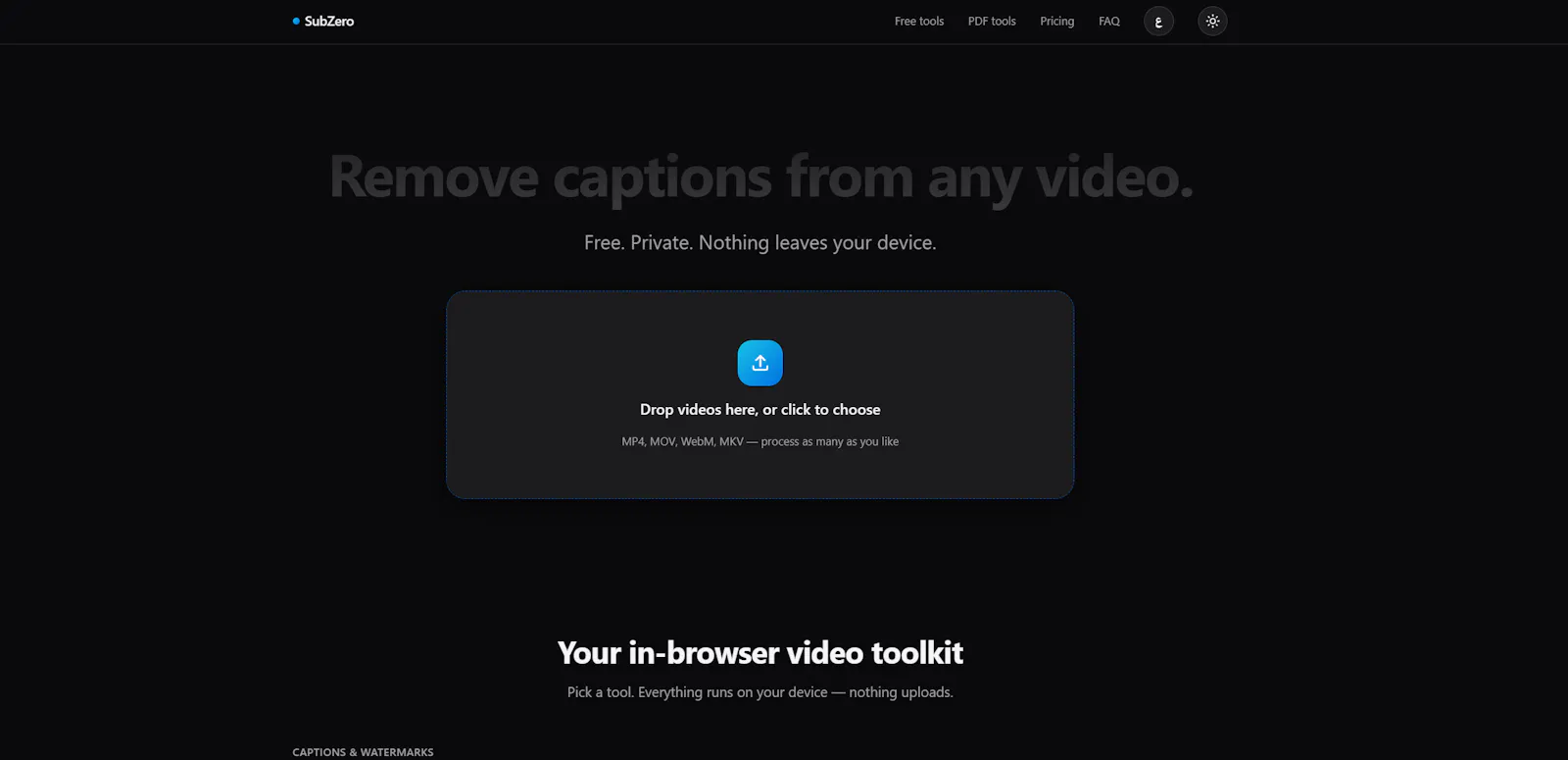 SubZerofree screenshot 1