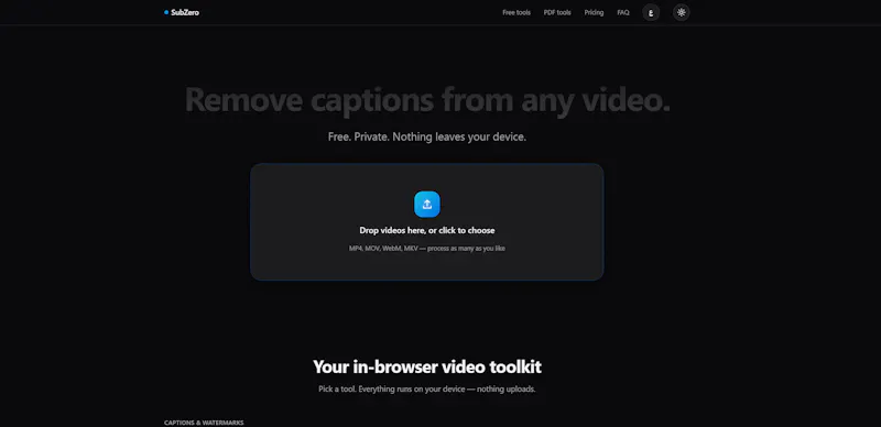 SubZerofree screenshot 1