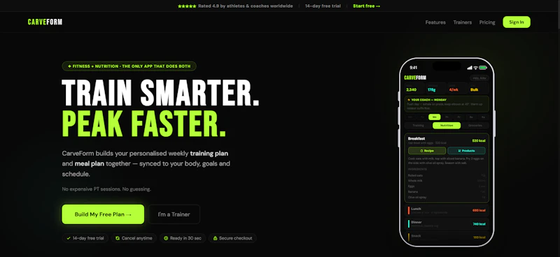 CarveForm screenshot 1