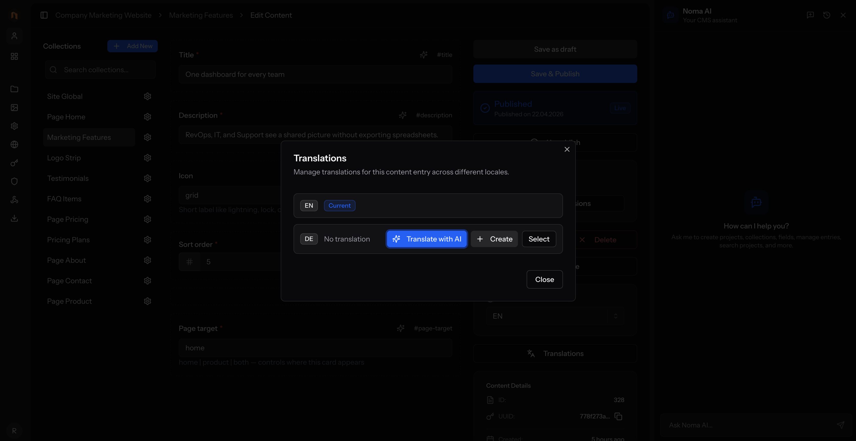 NomaCMS gallery image