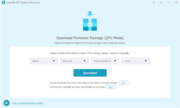 TunesKit iOS System Recovery gallery image