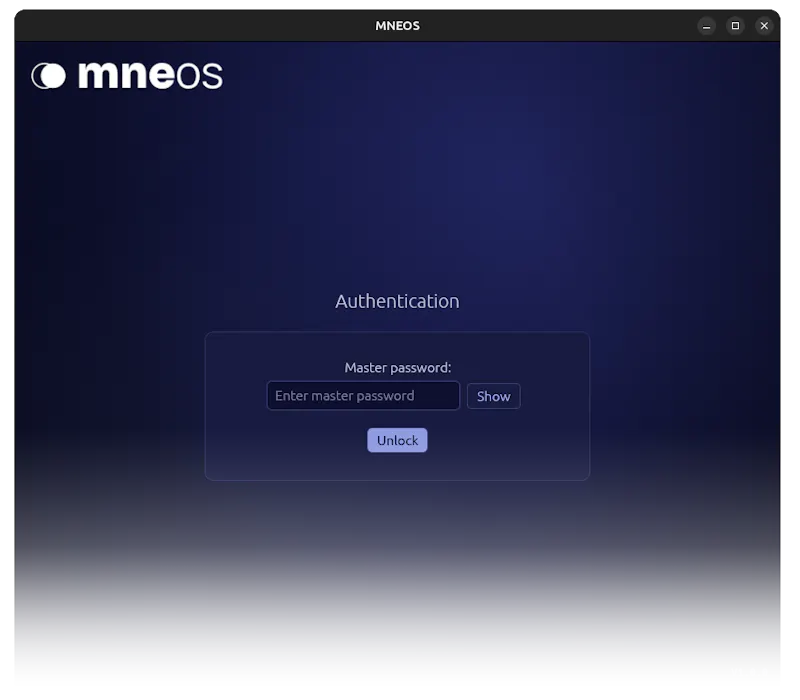 mneos screenshot 2