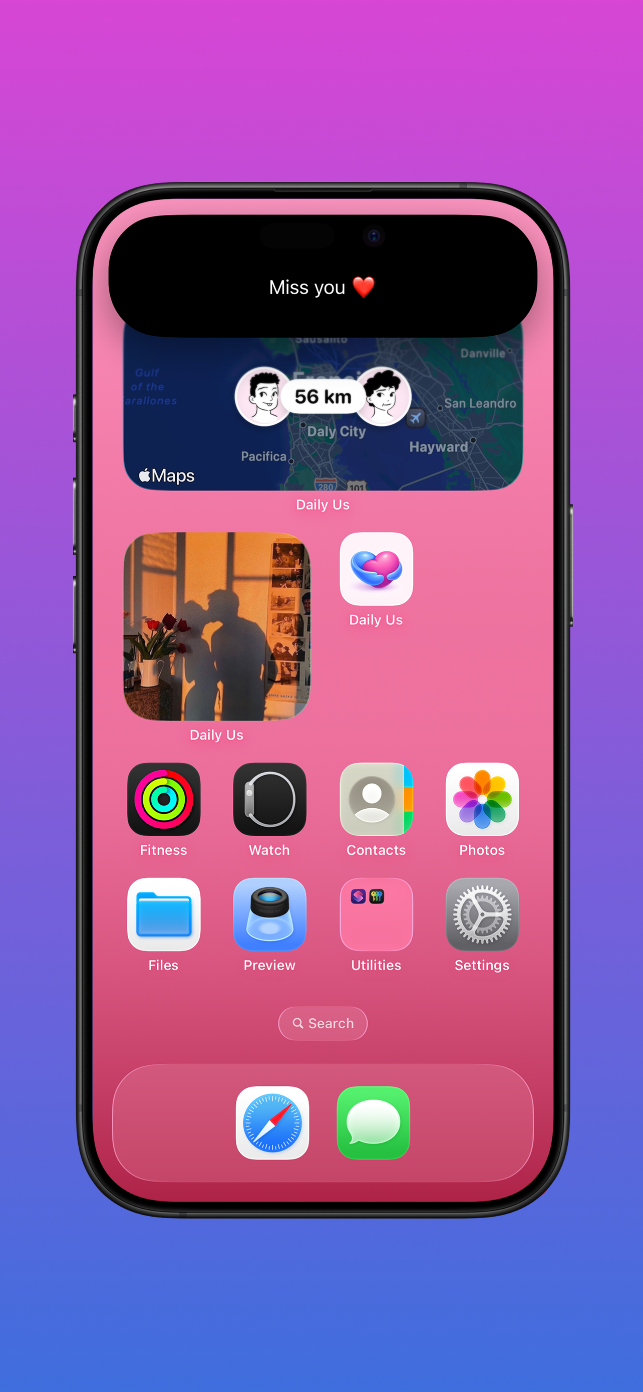 Daily Us — Couple Questions & Games - Screenshot 5 showing product features and functionality