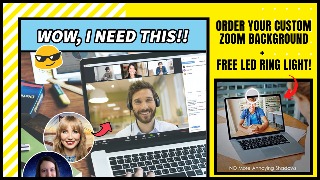 Badass Custom Zoom Backgrounds