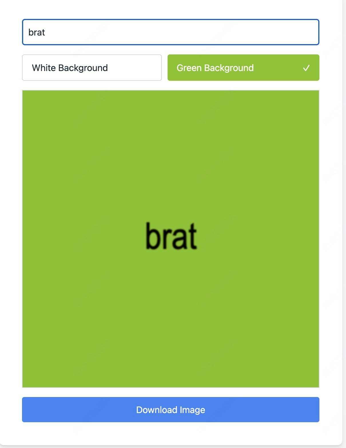 Brat Generator gallery image