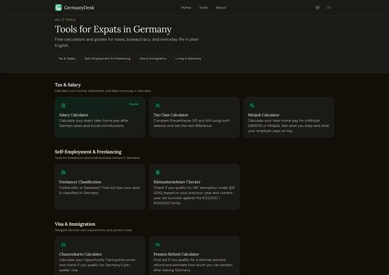 GermanyDesk screenshot 3