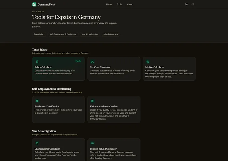 GermanyDesk screenshot 3