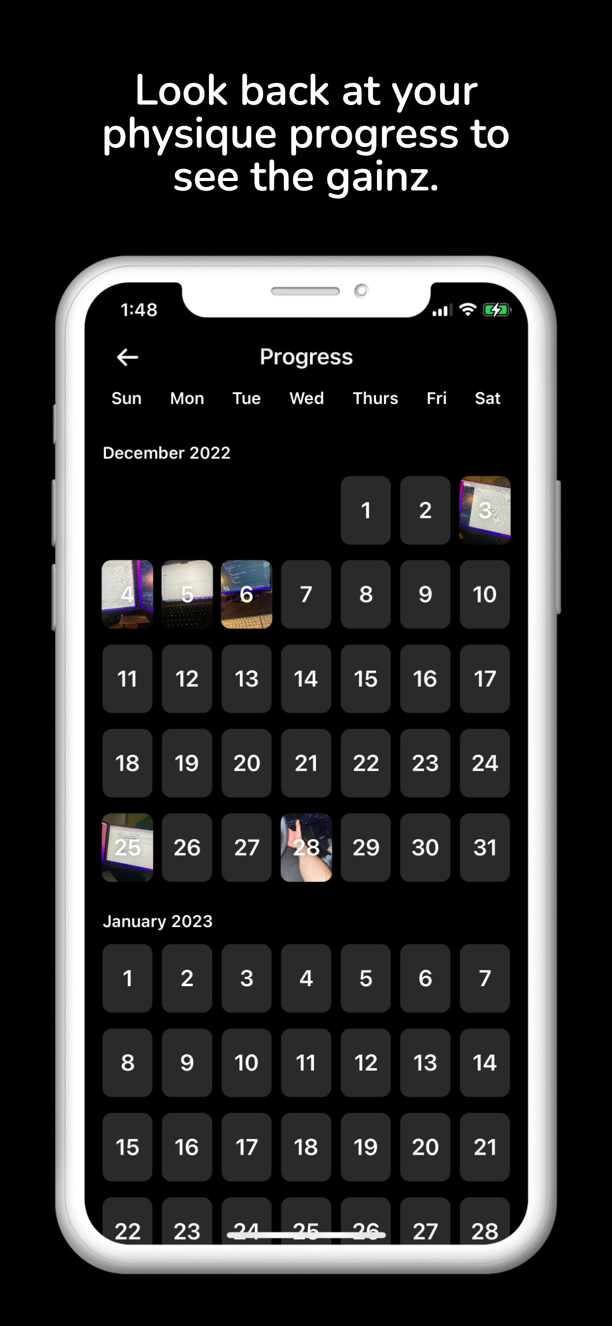 BeBigger - The BeReal of fitness media 5