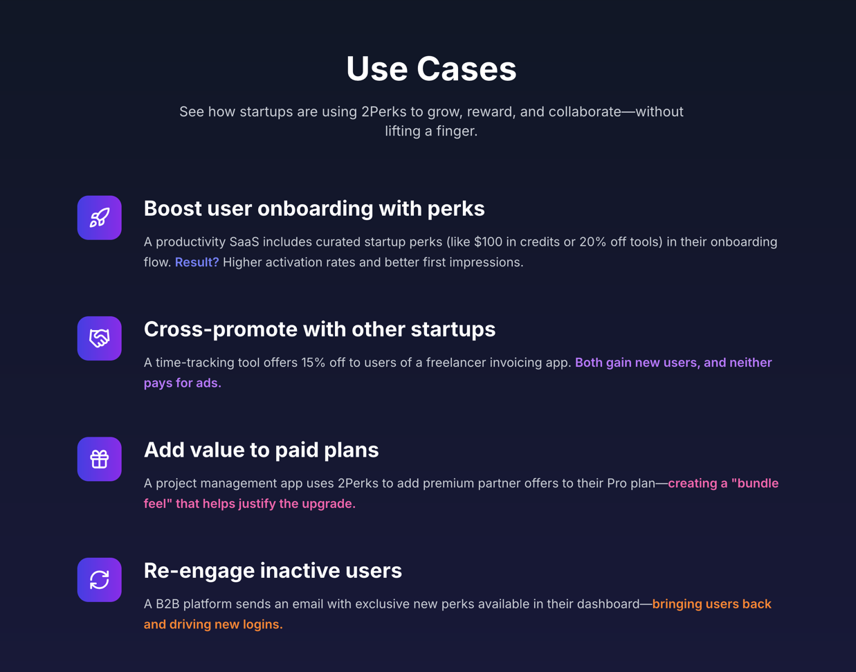 2Perks gallery image