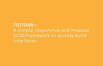 FICTOAN CSS Framework gallery image