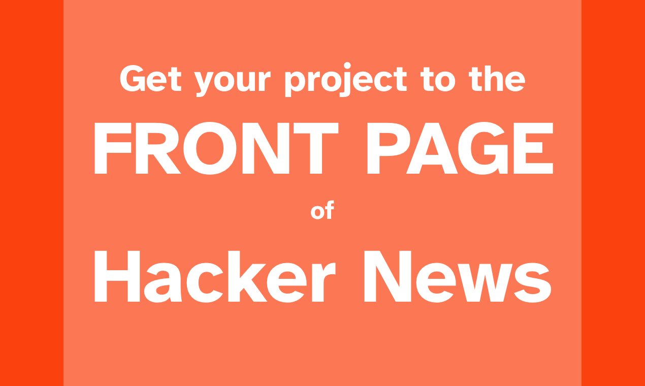 Launch to the frontpage of Hacker News gallery image