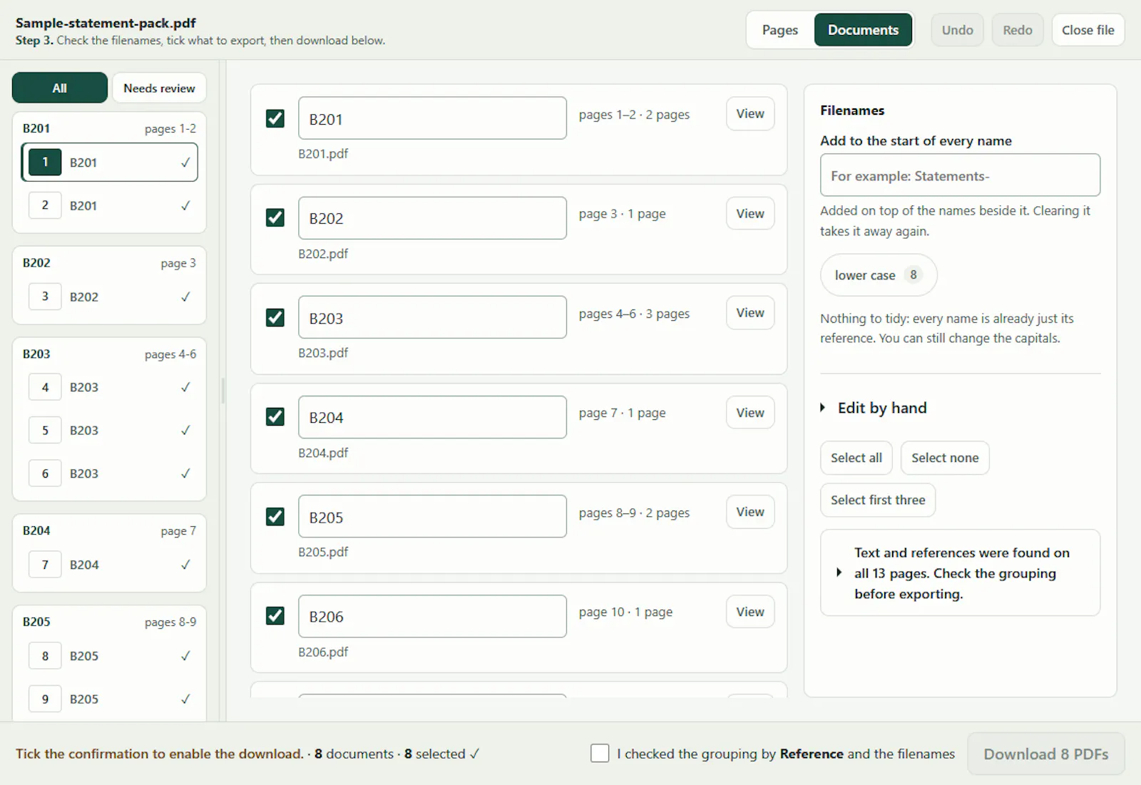 PDF Batch Desk screenshot 2