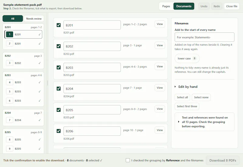 PDF Batch Desk screenshot 2