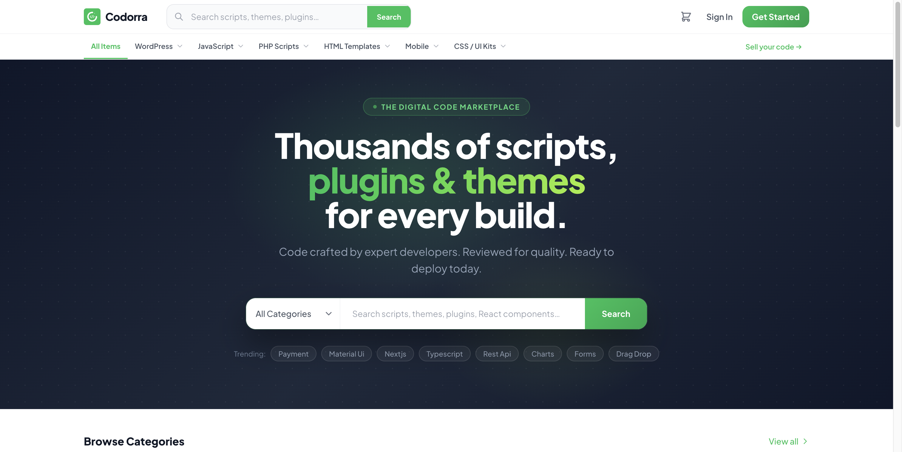 Codorra - Code Marketplace gallery image