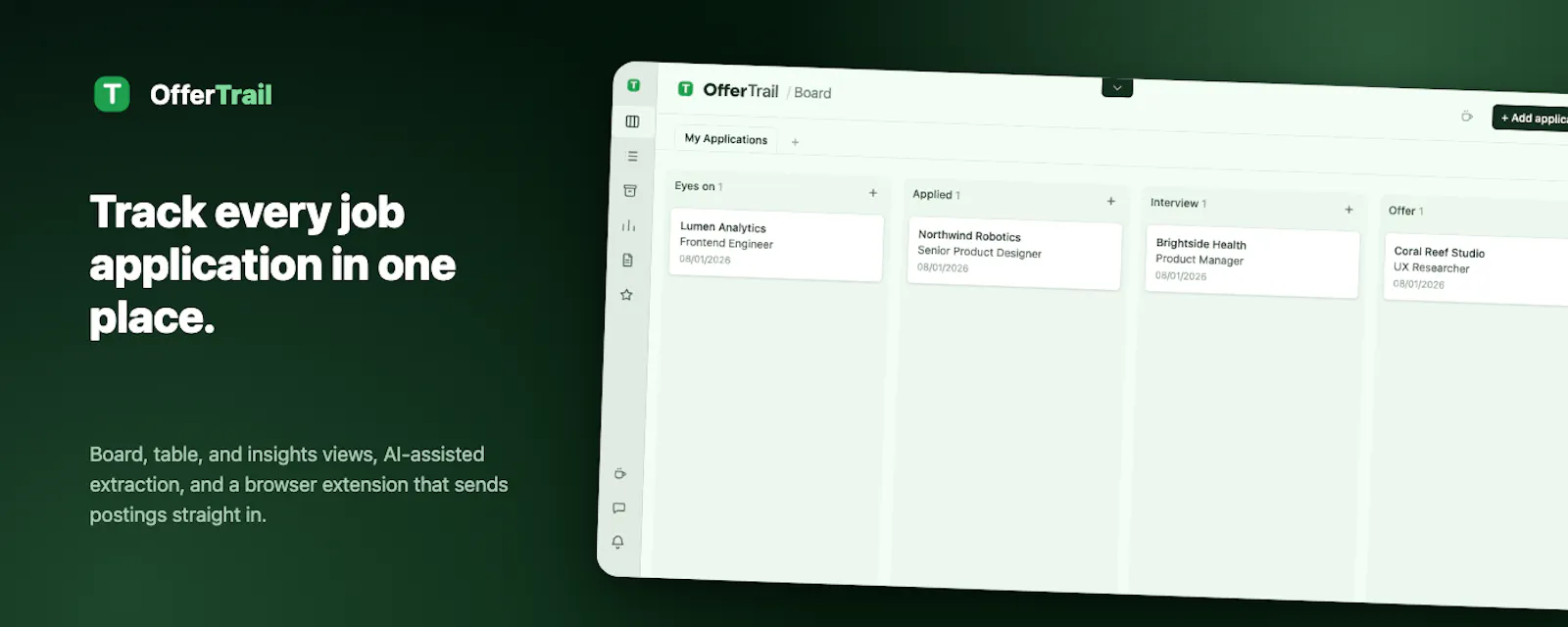 OfferTrail screenshot 1