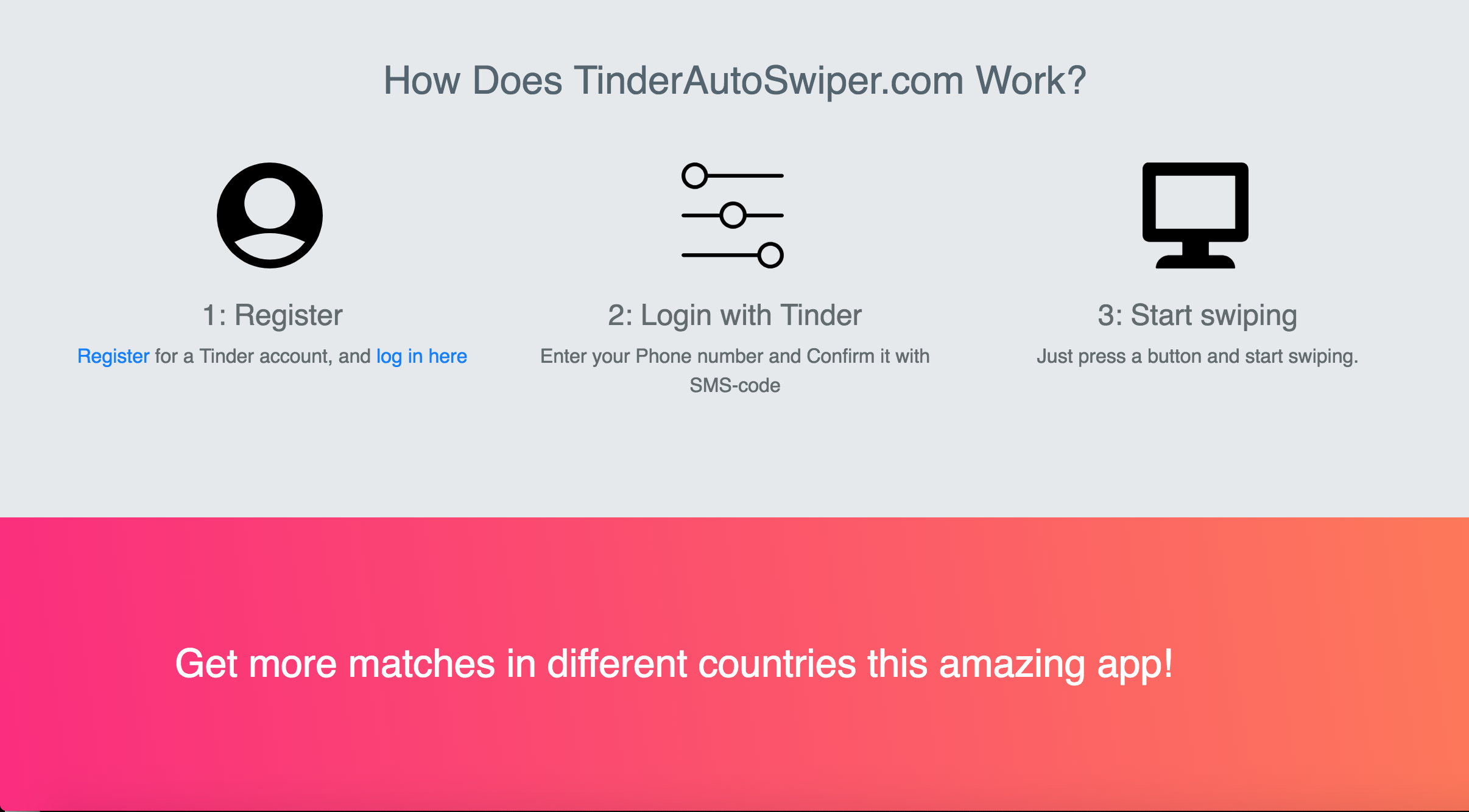 Tinder Auto Swiper gallery image