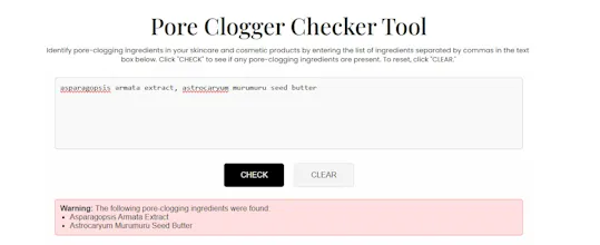 Pore Clogger Checker Tool gallery image