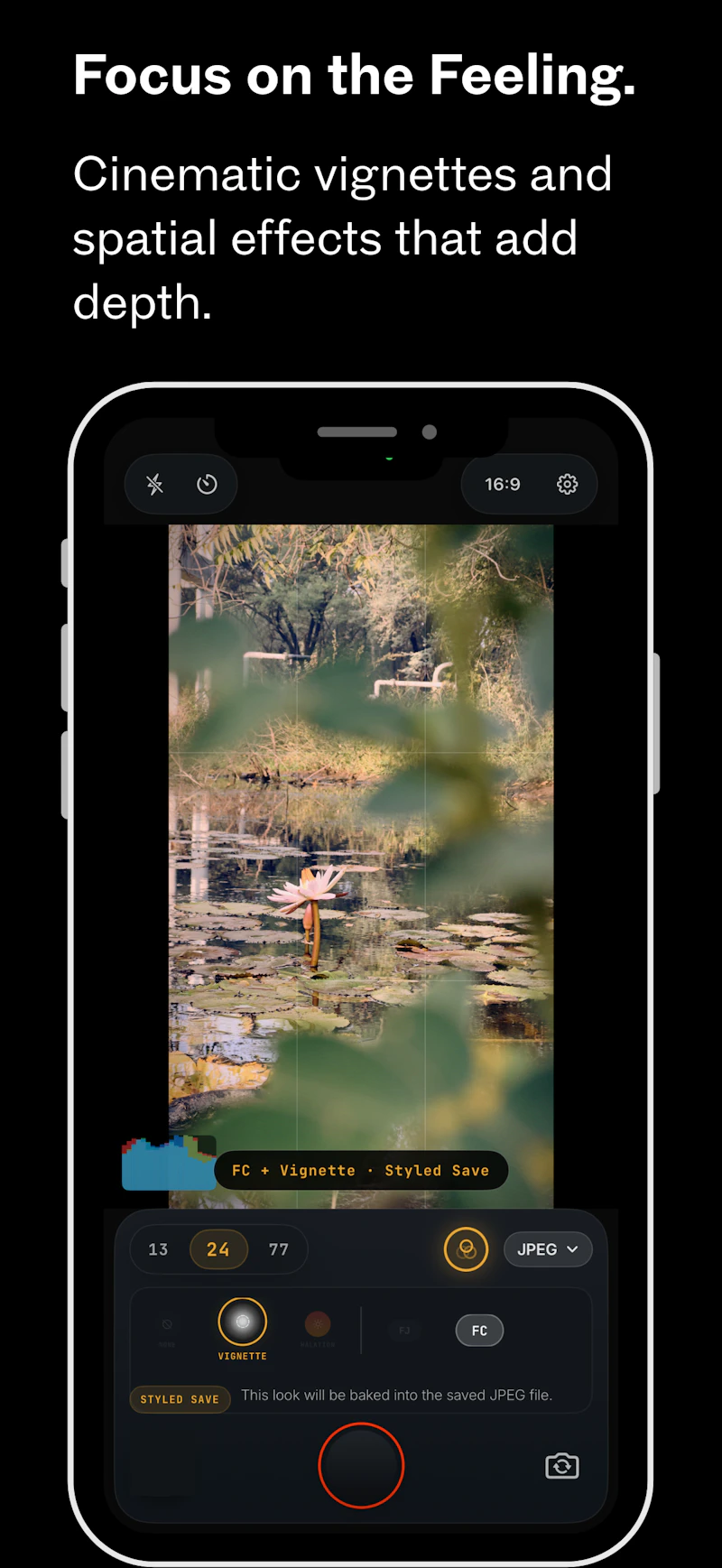Iris: Pro Camera – Zero AI screenshot 2