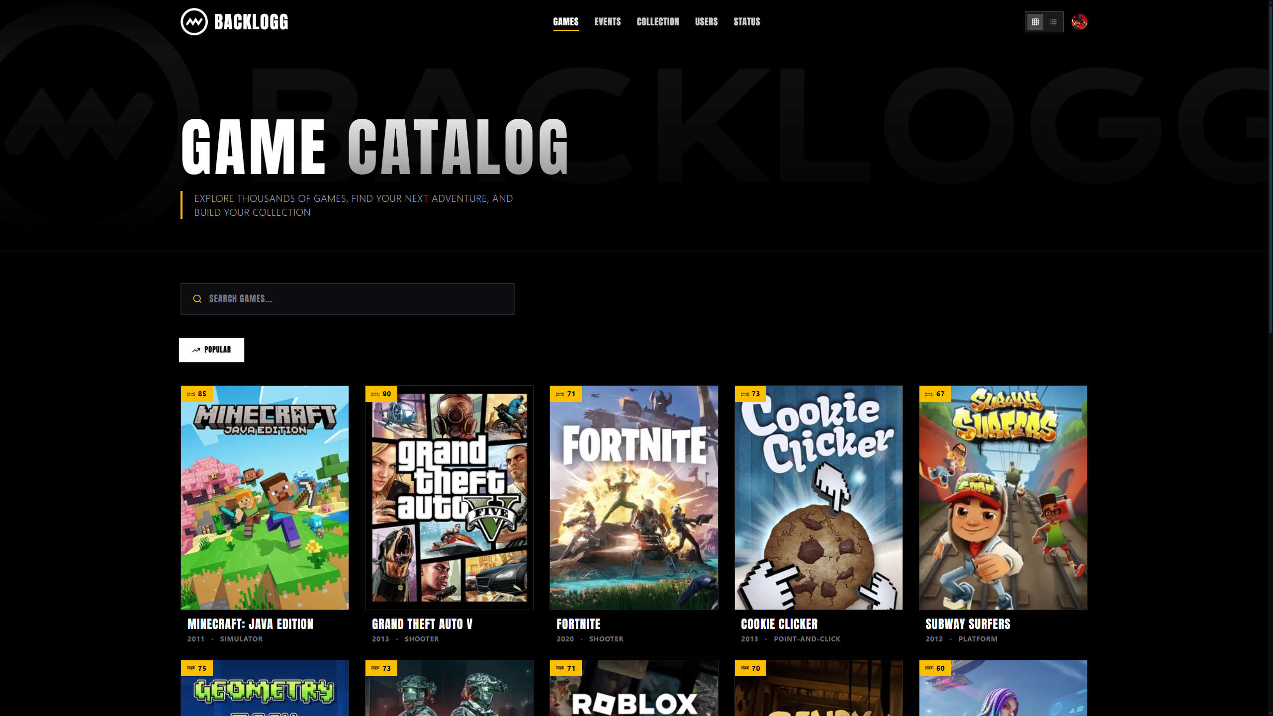 Backlogg gallery image