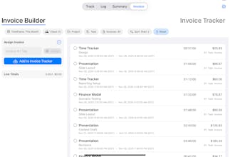 MyTime: Time & Invoice Tracker gallery image