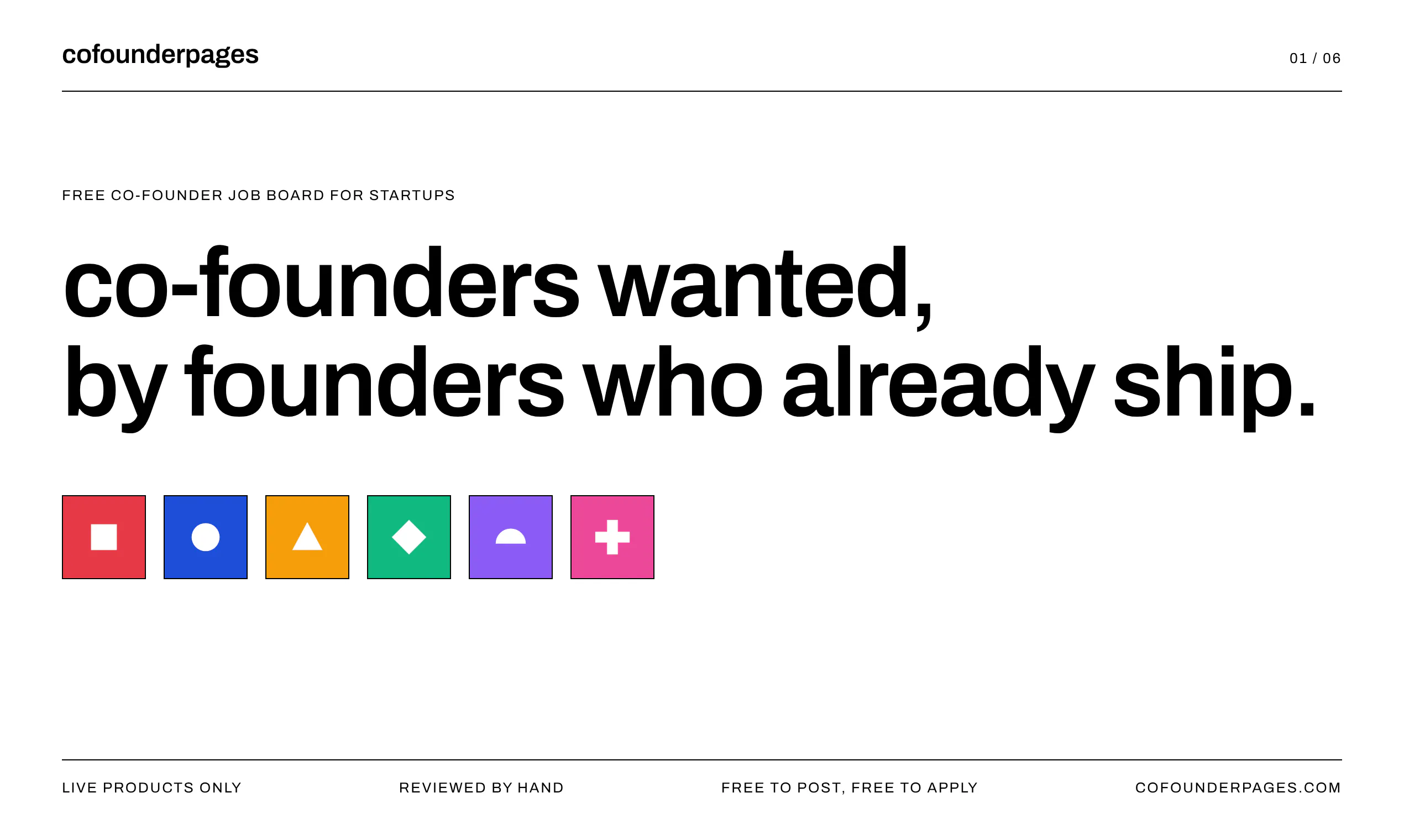Cofounder Pages gallery image