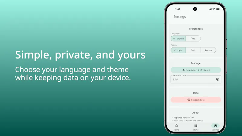 KeptDee screenshot 8