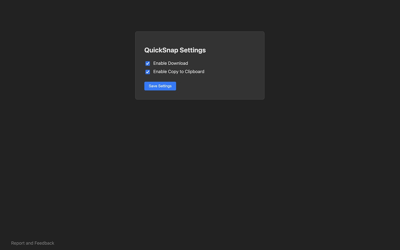 Média Quicksnap - Captures d'écran en un clic pour les onglets et les cadres YouTube 2