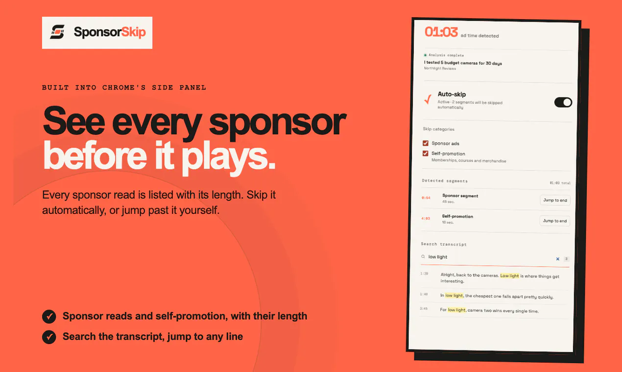 SponsorSkip gallery image