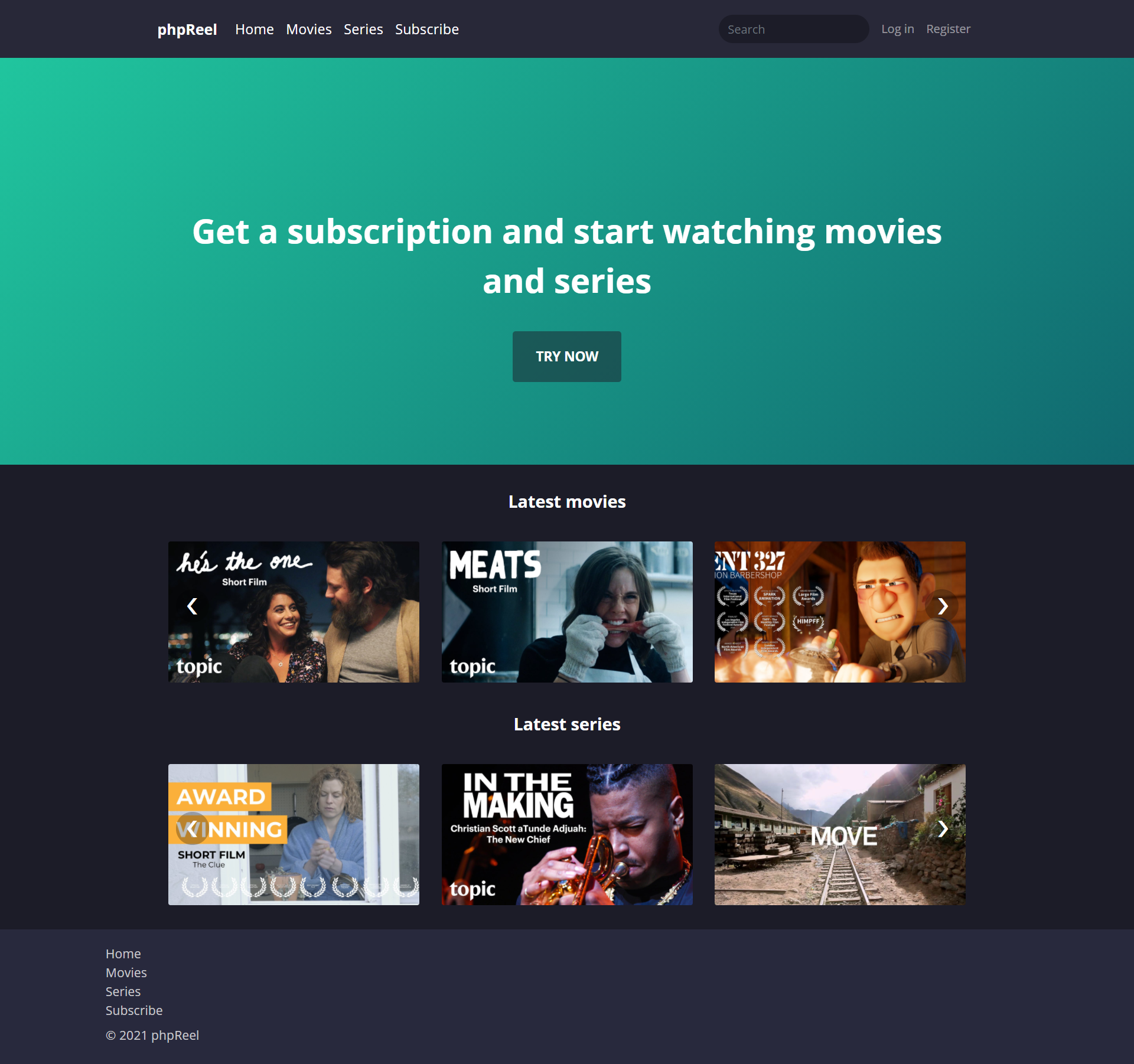 phpReel gallery image