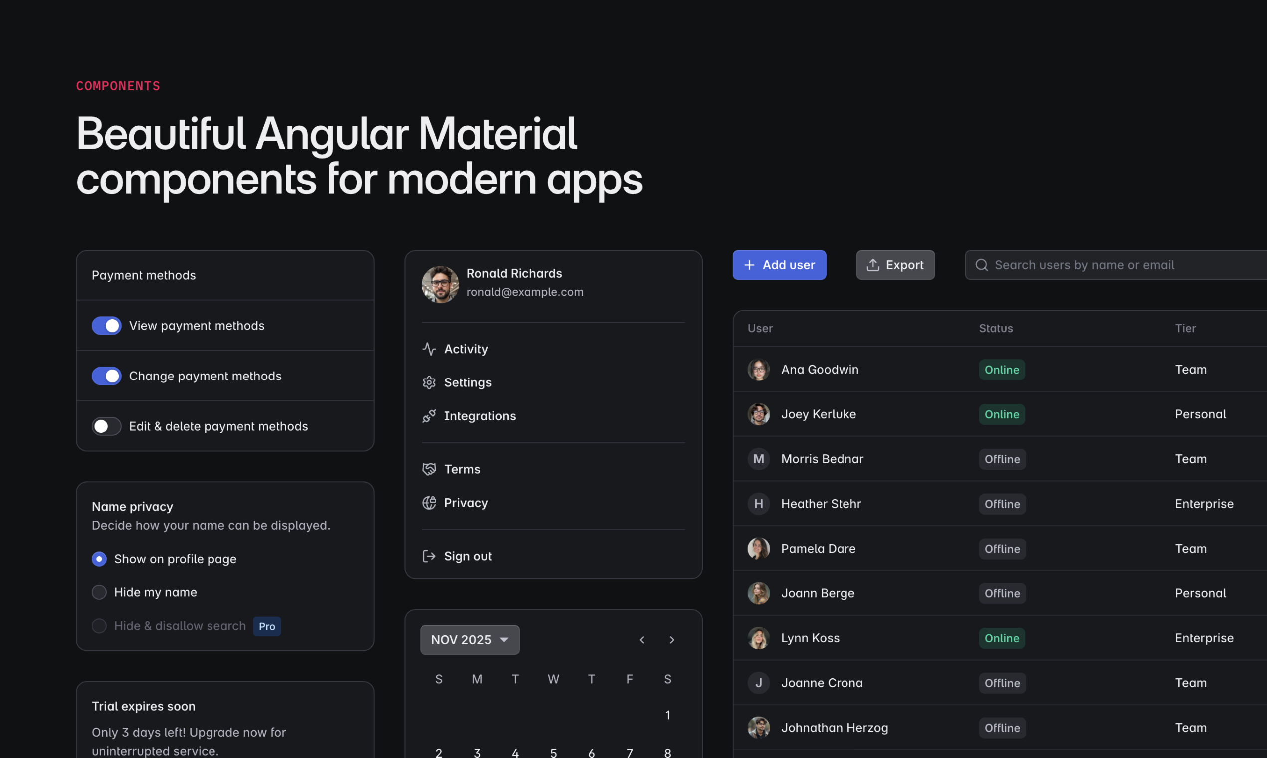 BuilderKit - Screenshot 3 showing product features and functionality