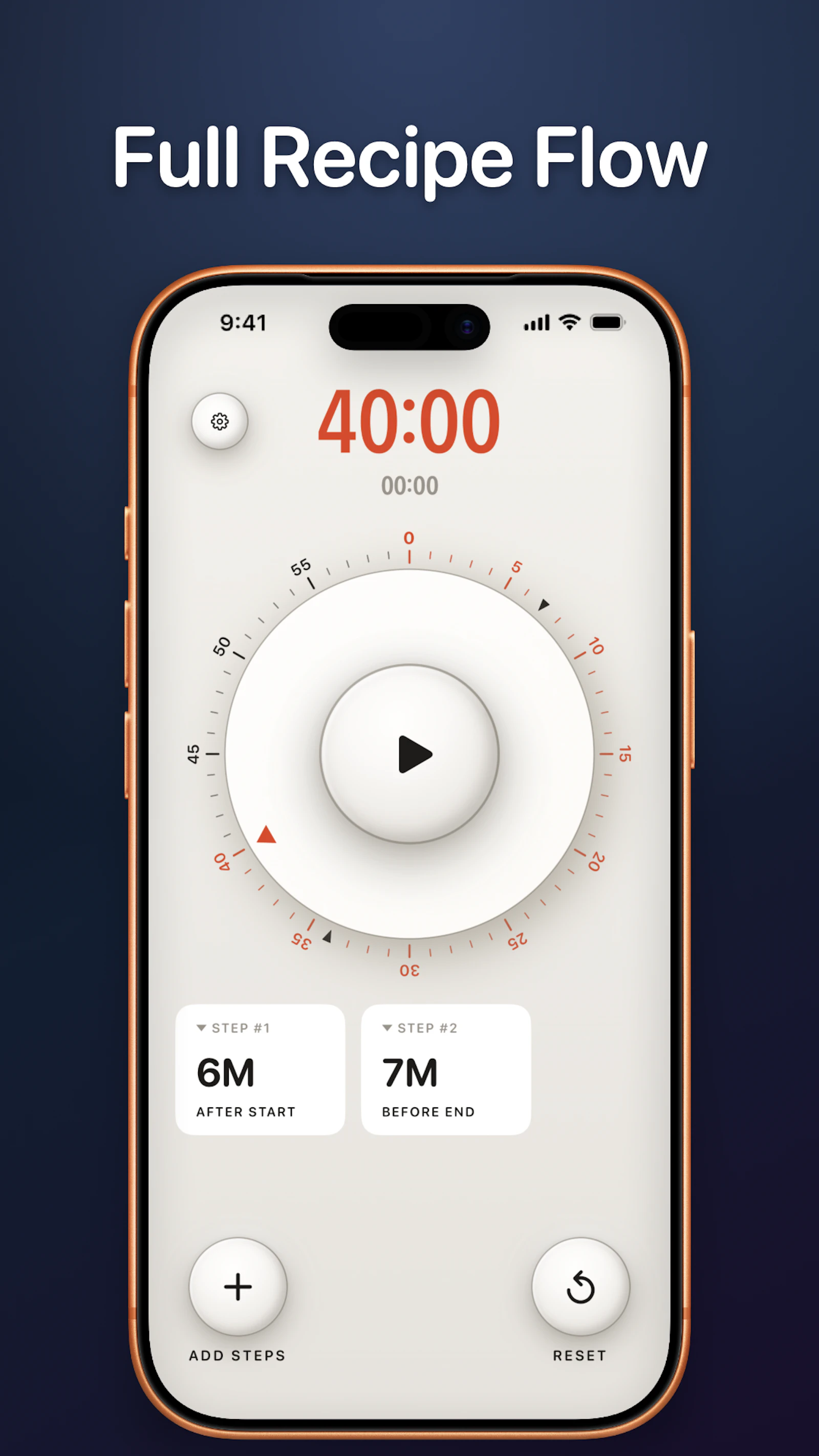 Cooking Timer & Recipe Clock screenshot 3