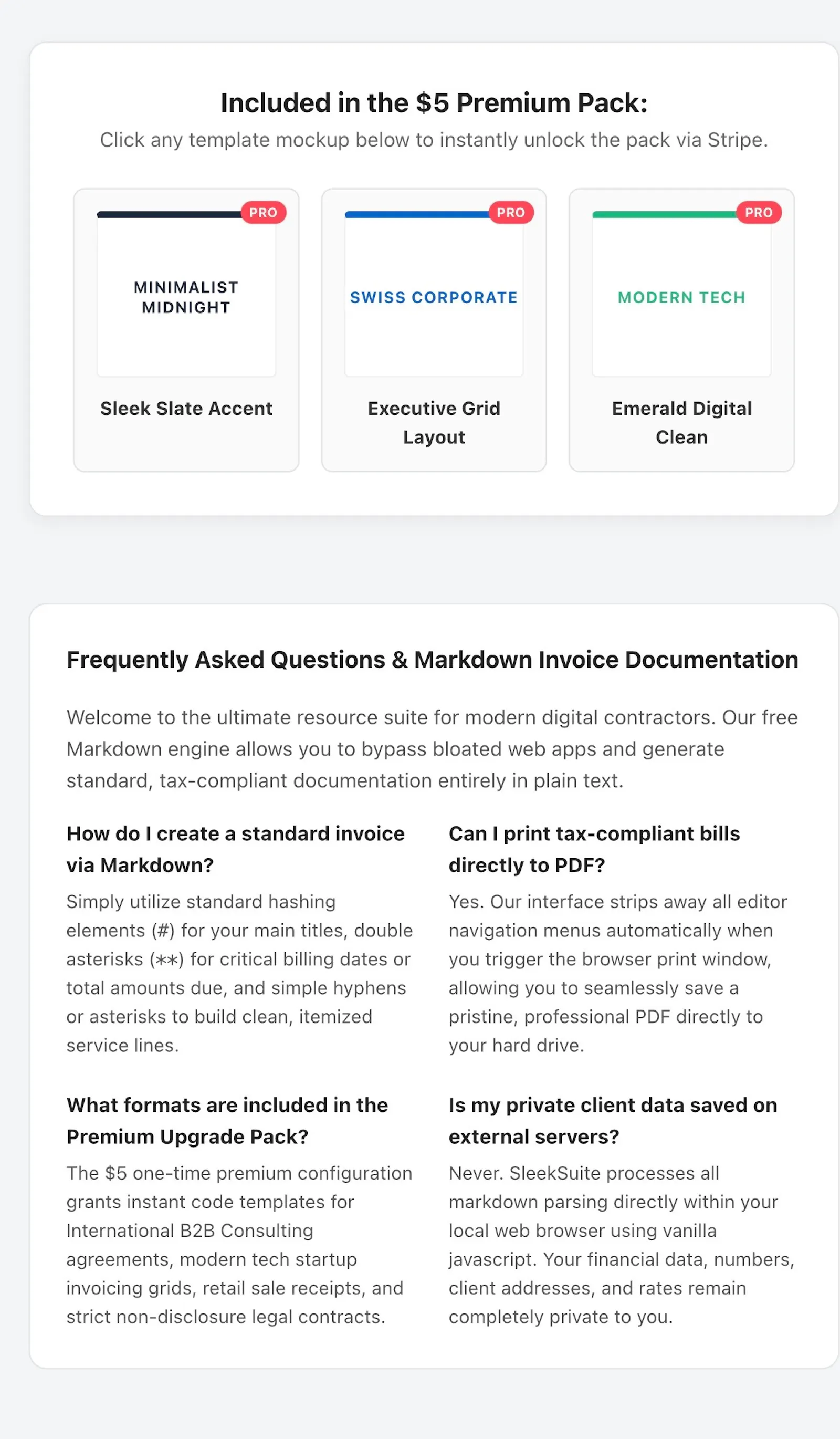 SleekSuite screenshot 1