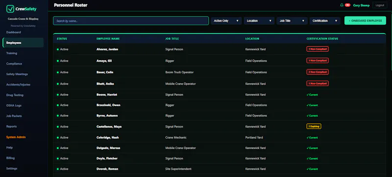 CrewSafety screenshot 5