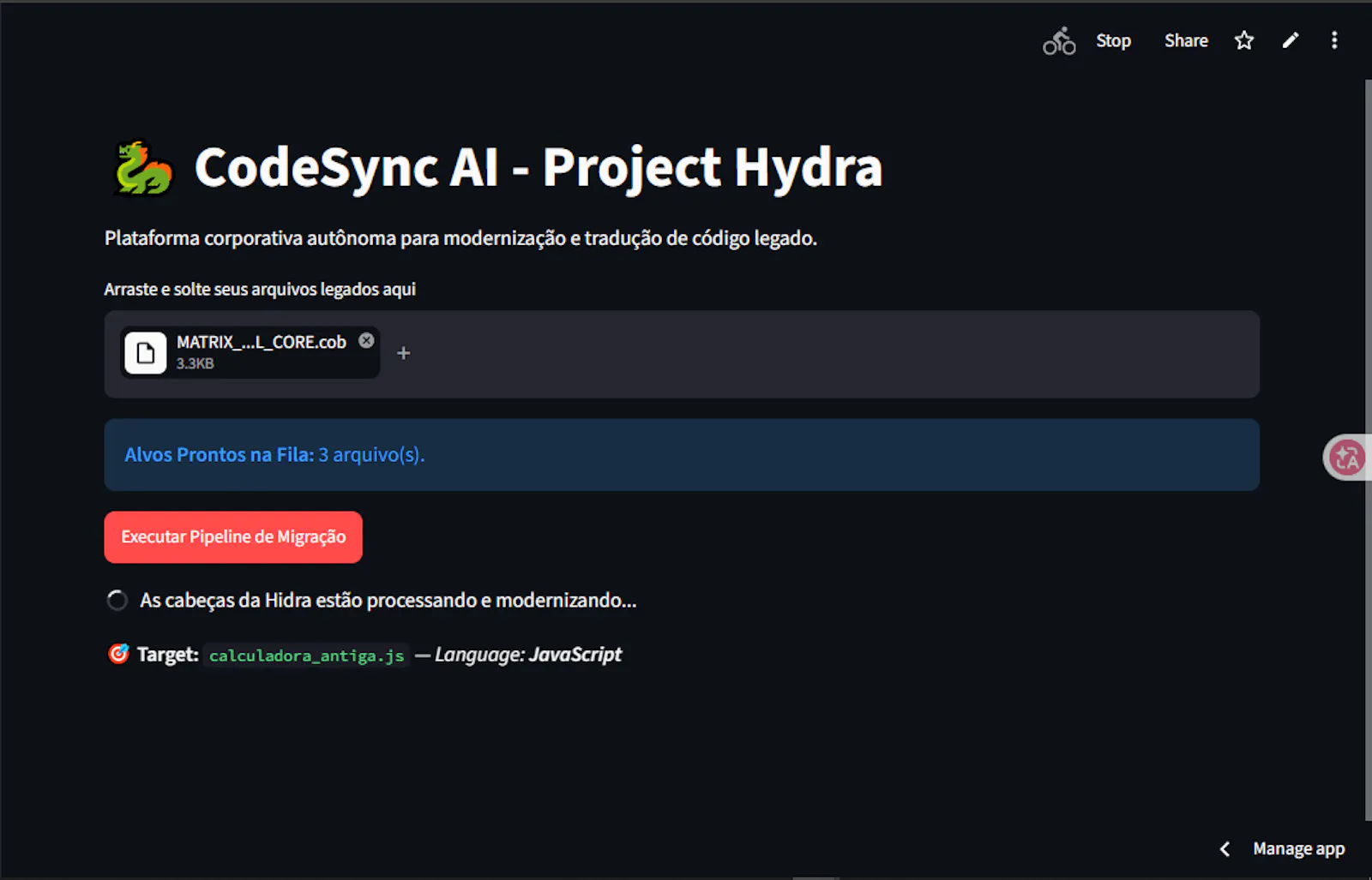 CodeSync Hydra screenshot 3