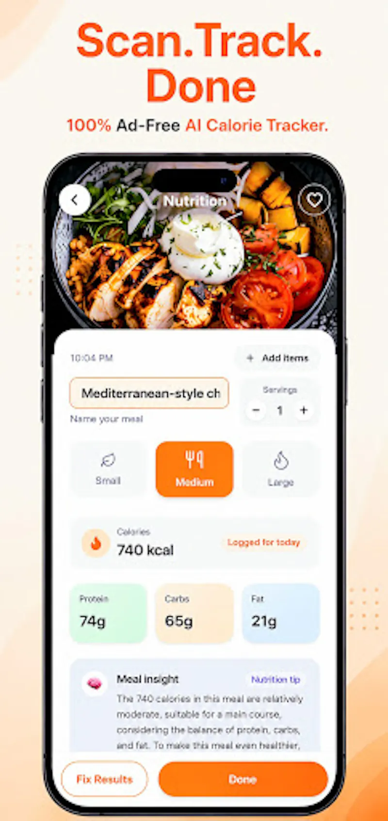 VedaFit: AI Calorie Tracker screenshot 3